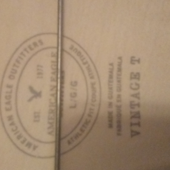 American Eagle Baseball Tee Shirt size Large - Picture 4 of 4